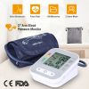 Digital Arm Blood Pressure Monitor LCD Digital Heart Beat BP Gauge Health Test w/Voice