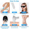 3 In 1 Ice Cooling Laser Hair Removal Painless Permanent At-Home IPL Hair Removal with 999,999 Flashes 9 Energy Levels 2 Flash Modes for Armpits Legs