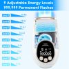 3 In 1 Ice Cooling Laser Hair Removal Painless Permanent At-Home IPL Hair Removal with 999,999 Flashes 9 Energy Levels 2 Flash Modes for Armpits Legs