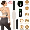 EMS Lower Back Massager Heating Pad Cordless Heating Pad for Back Belly Waist with Remote Magnetic Host 8 Modes 19 Intensity Levels 3 Heating Levels