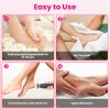 2-In-1 Electric Foot Callus Remover & Nail Grinder Feet Care Kit for Women Rechargeable Foot File with 40 Sanding Discs Bands for Dead Skin Cracked He