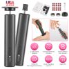 2-In-1 Electric Foot Callus Remover & Nail Grinder Feet Care Kit for Women Rechargeable Foot File with 40 Sanding Discs Bands for Dead Skin Cracked He