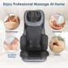 Shiatsu Neck Back Massager With Heat Full Body 3D Kneading Massage Chair Pad Multifunctional Massage Pad for Home Office
