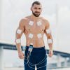 4 Channel TENS Unit Muscle Stimulator Rechargeable Digital TENS Muscle Massager with 48 Modes 20 Intensity Levels 8 Pads Timer
