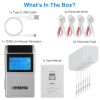 4 Channel TENS Unit Muscle Stimulator Rechargeable Digital TENS Muscle Massager with 48 Modes 20 Intensity Levels 8 Pads Timer