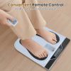 Rechargeable EMS Foot Massager for Neuropathy TENS Stimulator With 10Modes 50Intensities Remote Control For Muscle Relaxation Cramps Circulation Gift