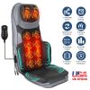 Shiatsu Neck Back Massager With Heat Full Body 3D Kneading Massage Chair Pad Multifunctional Massage Pad for Home Office