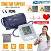 Digital Arm Blood Pressure Monitor LCD Digital Heart Beat BP Gauge Health Test w/Voice