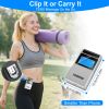 4 Channel TENS Unit Muscle Stimulator Rechargeable Digital TENS Muscle Massager with 48 Modes 20 Intensity Levels 8 Pads Timer