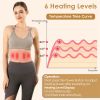 EMS Lower Back Massager Heating Pad Cordless Heating Pad for Back Belly Waist with Remote Magnetic Host 8 Modes 19 Intensity Levels 3 Heating Levels