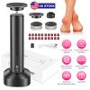 2-In-1 Electric Foot Callus Remover & Nail Grinder Feet Care Kit for Women Rechargeable Foot File with 40 Sanding Discs Bands for Dead Skin Cracked He