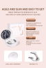 No Glue Soft Magnetic Clip On Eyelashes, Gentle Anime Doll Round Eye Reusable Lashes Cute Bright Baby Eye Makeup