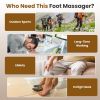 Rechargeable EMS Foot Massager for Neuropathy TENS Stimulator With 10Modes 50Intensities Remote Control For Muscle Relaxation Cramps Circulation Gift