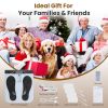 Rechargeable EMS Foot Massager for Neuropathy TENS Stimulator With 10Modes 50Intensities Remote Control For Muscle Relaxation Cramps Circulation Gift