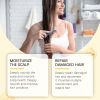 Hoegoa Batana Hair Care Oil Moisturizes Hair Strands, Strengthens Hair, And Naturally Fluffs And Smoothes Hair Care Oil