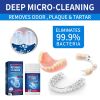 Jaysuing Denture Cleaning Tablet, White Denture Fresh Breath Oral Care Cleaning Tablet