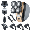 5-in-1 Rotary Electric Shaver 4D Rechargeable Bald Head Hair Beard Trimmer Razor