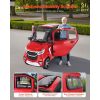 4-Wheel Enclosed Mobility Scooter for Seniors Adults, 660lbs Capacity, 3-Seater 2000W Electric Recreational Mobility Scooter 45 Miles Long Range