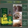Jaysuing Ginger Hair Care Essential Oil Refreshing And Nourishing Scalp Follicles And Strengthening Hair Nutrition Solution