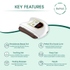 Electric Gua Sha Facial Sculpting Device - Anti-Aging Skin Care Massager with Heat, Vibration, & Red Light Therapy for Wrinkles, Puffiness
