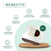 Electric Gua Sha Facial Sculpting Device - Anti-Aging Skin Care Massager with Heat, Vibration, & Red Light Therapy for Wrinkles, Puffiness