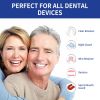 Jaysuing Denture Cleaning Tablet, White Denture Fresh Breath Oral Care Cleaning Tablet