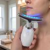 Neck & Face Lifting LED Therapy Device - Anti-Aging Wrinkle Remover & Double Chin Reducer Massager