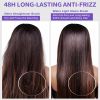 Hair Straightener Brush, Ionic Plus Steam Straightening Brush for Smooth, Anti-frizz Hair, Anti-Scald Ceramic Straightening Comb