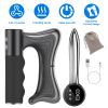3-in-1 Heated Muscle Scraper Tool Electric Gua Sha Muscle Massage Device with 3 Heating Vibration and Massage Modes Auto Shut-Off for Neck Back Legs a