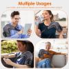 Cordless Shoulder Heating Pad Rechargeable Heated Shoulder Wrap Massager Shoulder Brace Supports with 3 Heating Levels 3 Vibration Modes for Left Righ