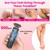 2-In-1 Electric Foot Callus Remover & Nail Grinder Feet Care Kit for Women Rechargeable Foot File with 40 Sanding Discs Bands for Dead Skin Cracked He