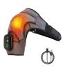 Cordless Shoulder Heating Pad Rechargeable Heated Shoulder Wrap Massager Shoulder Brace Supports with 3 Heating Levels 3 Vibration Modes for Left Righ