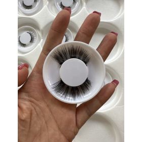 Magnetic Suction False Eyelashes Little Devil Supernatural Magnet Suit (Option: KS023-1pair Eyelash Plus White Clip)