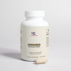 ASHWAGANDHA WITH BLACK PEPPER (Option: ASHWAGANDHA)