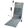 Full Body Electric Massage Mat with Heat Vibration Massage Pad Cushion Back Massage Mattress Chair Pad with Inflatable Head Pillow Lumbar Pillow with