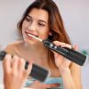 Portable Water Dental Flosser Cordless Rechargeable Dental Oral Irrigator IPX7 Waterproof Teeth Cleaner with 4 Modes 4 Nozzles 10.15oz Detachable Wate