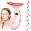 Neck Face Massager Face Sculpting Tool 3 Colour Modes and Vibration for Facial Massager for Double Chin