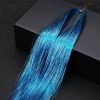 12 Colors Holographic Glitter Tinsel Hair Extensions, Sparkle Rainbow Hair Strands Hair Accessories