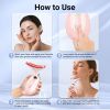 Neck Face Massager Face Sculpting Tool 3 Colour Modes and Vibration for Facial Massager for Double Chin