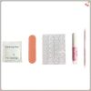 2026 Gothic charm meticulously crafted wearable nails, Valentine's Day long square press-on false nail set, hand-made false nail pieces