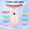 Neck Face Massager Face Sculpting Tool 3 Colour Modes and Vibration for Facial Massager for Double Chin