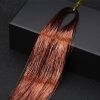 12 Colors Holographic Glitter Tinsel Hair Extensions, Sparkle Rainbow Hair Strands Hair Accessories