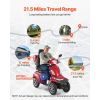 Heavy Duty 4-Wheel Mobility Scooters for Seniors & Adults, 500lbs Capacity, 21.5 Miles 3-Speed Long Range