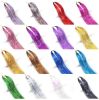 12 Colors Holographic Glitter Tinsel Hair Extensions, Sparkle Rainbow Hair Strands Hair Accessories